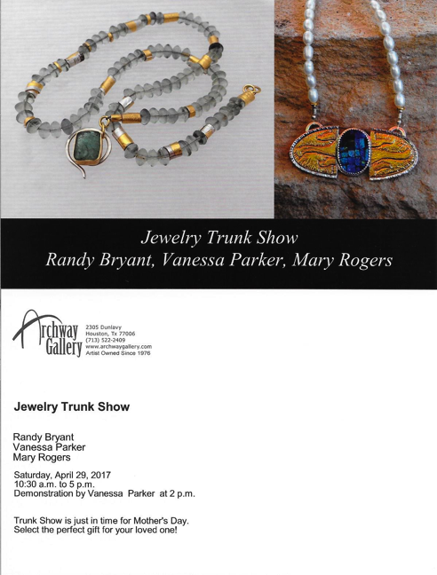 Postcard Jewelry Trunk Show April 2017